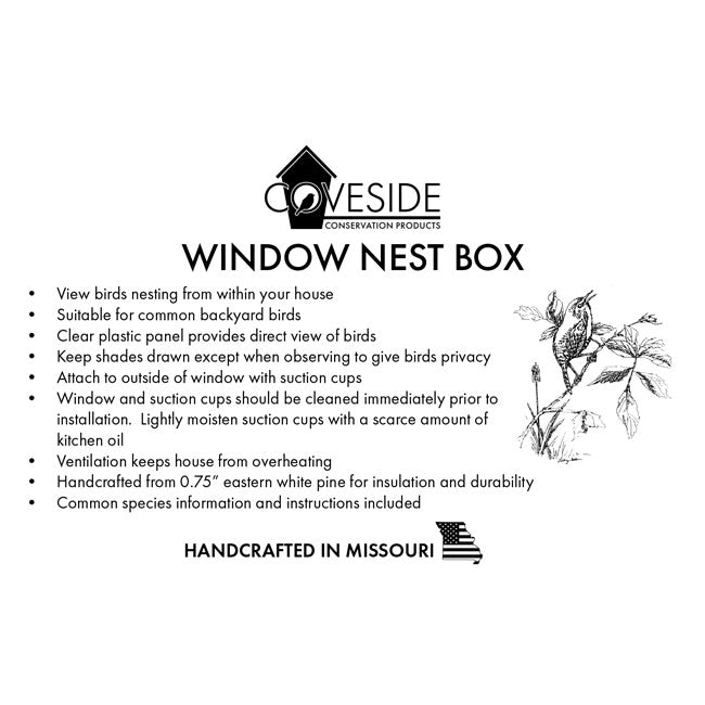 Window Nest Box