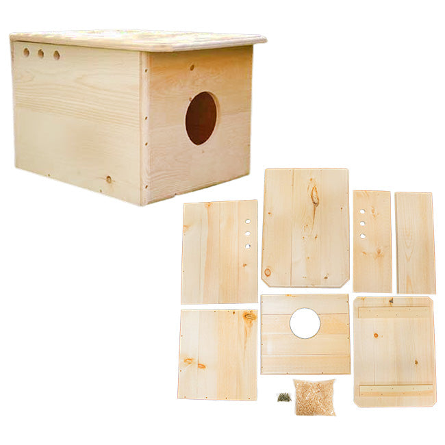 Barn Owl House, Unassembled