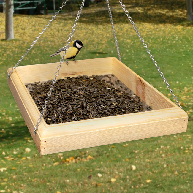 Hanging Bird Feeder Tray