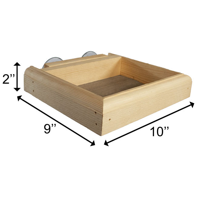 Coveside Mini Screen Window Bird Feeder