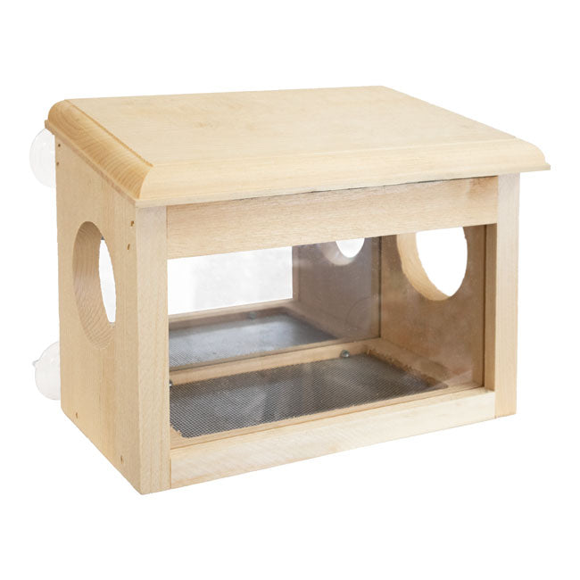 Dual Side Entry Window Bird Feeder