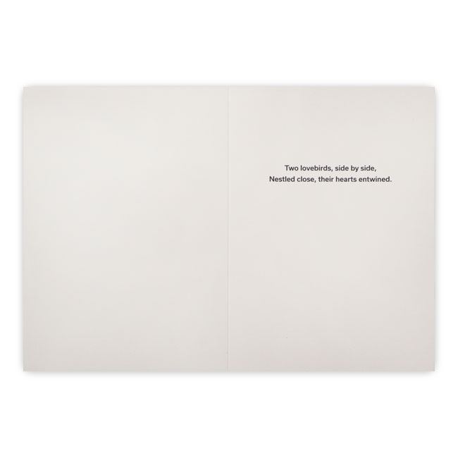 "Lovebirds" Greeting Card by Prime Retreat