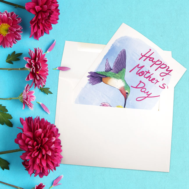"Under Your Wing" Greeting Card by Prime Retreat