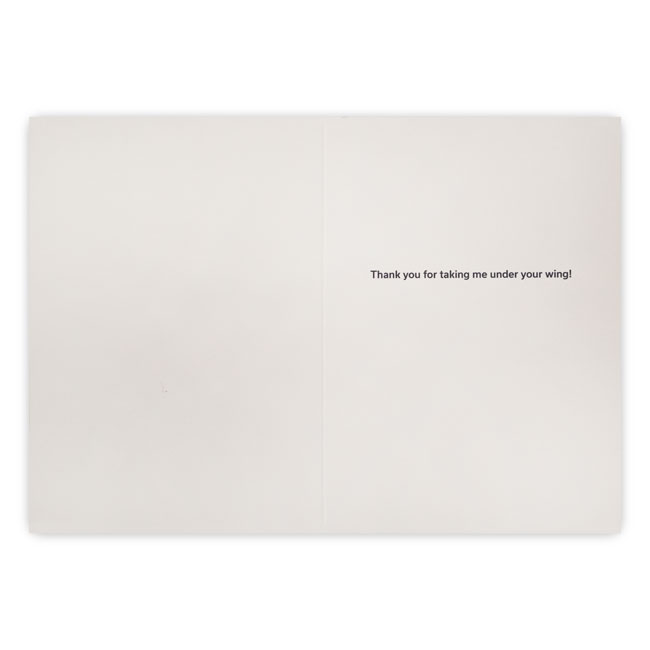 "Under Your Wing" Greeting Card by Prime Retreat