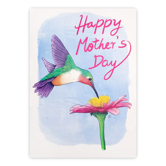 "Under Your Wing" Greeting Card by Prime Retreat