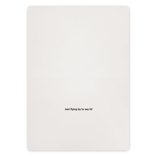 "Hummingbird" Summer Greeting Card by Prime Retreat