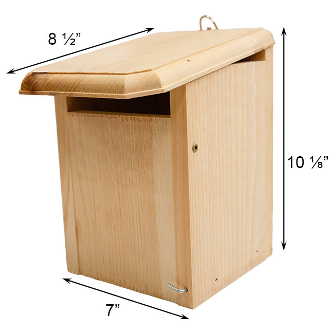 Sparrow-Resistant Western Bluebird House