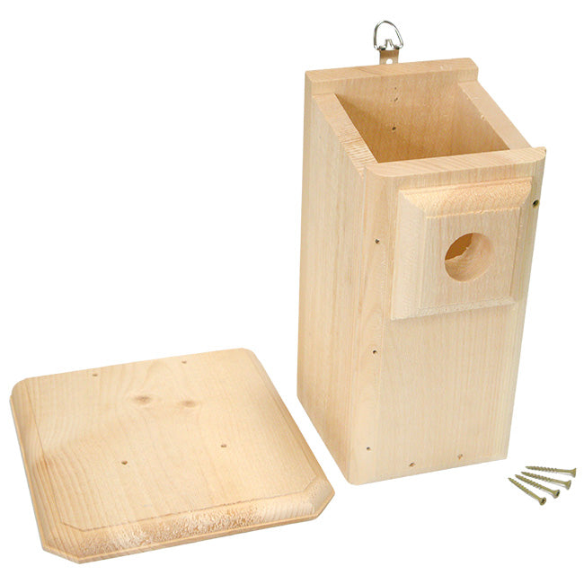 Classic Eastern Bluebird House with Large Roof