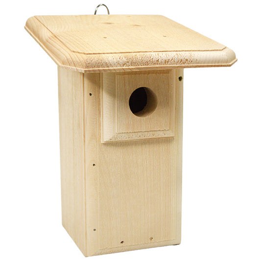 Classic Eastern Bluebird House with Large Roof