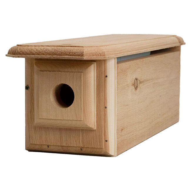 Horizontal Bluebird House