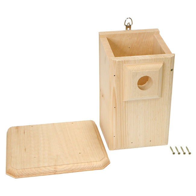 Classic Western Bluebird House w/ Extra Large Roof