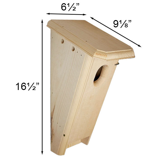 Slant-Front Bluebird Box