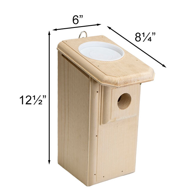 Open-Top Eastern Bluebird House
