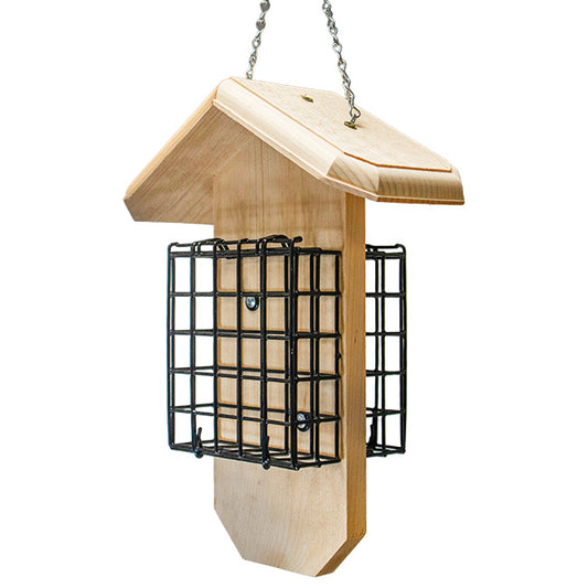 Large Dual Suet Cage Feeder