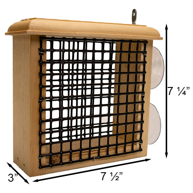 Window Suet Feeder