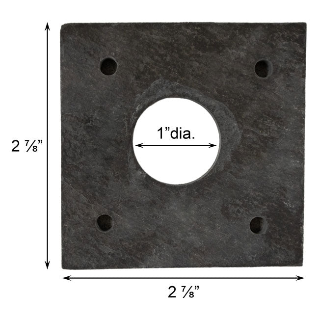 Slate Hole Protector, 1" dia. hole