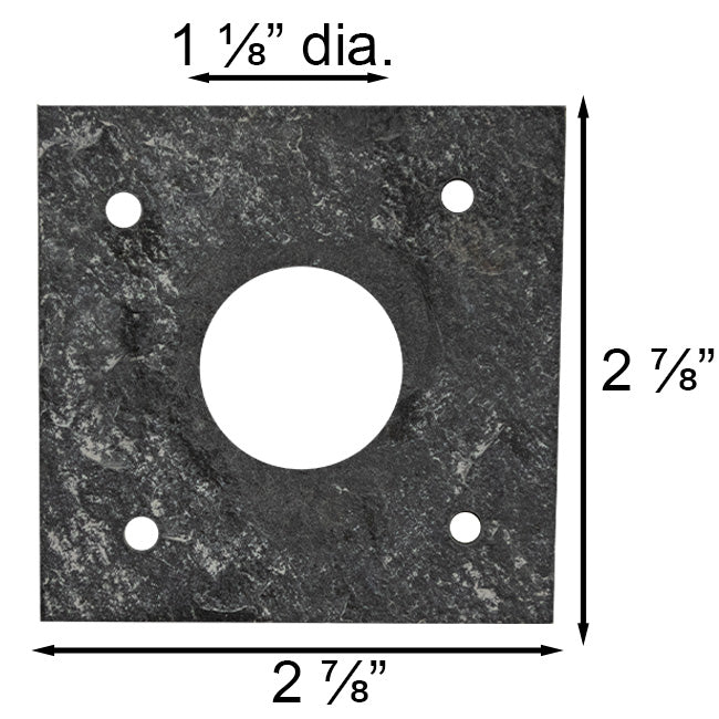 Slate Hole Protector, 1.125" dia. hole