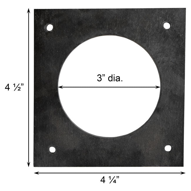 Slate Hole Protector, 3" dia. hole