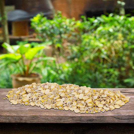 Wild Bird Seed Mix, Waste Free Blend, 10 lbs.