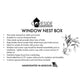 Window Nest Box