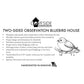 Premium Two-Sided Observation Bluebird House