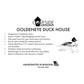 Coveside Goldeneye Duck House, Unassembled