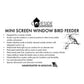 Coveside Mini Screen Window Bird Feeder