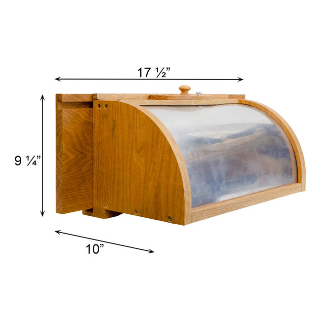 In-House Breadbox Window Bird Feeder w/ Mirror