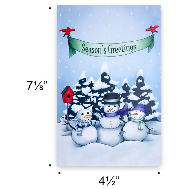 "Season's Greetings" Greeting Card by Prime Retreat