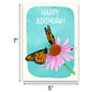 "Coneflower" Birthday Greeting Card by Prime Retreat