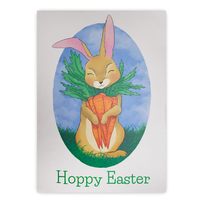 "Hoppy Easter" Greeting Card by Prime Retreat