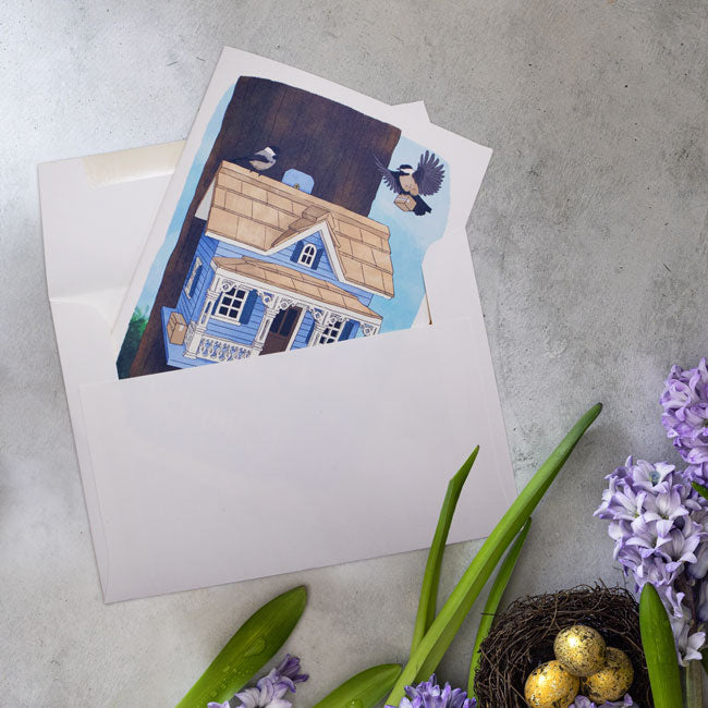 "Welcome Home" Greeting Card by Prime Retreat