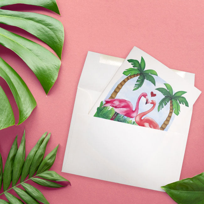 "Birds of a Feather" Greeting Card by Prime Retreat