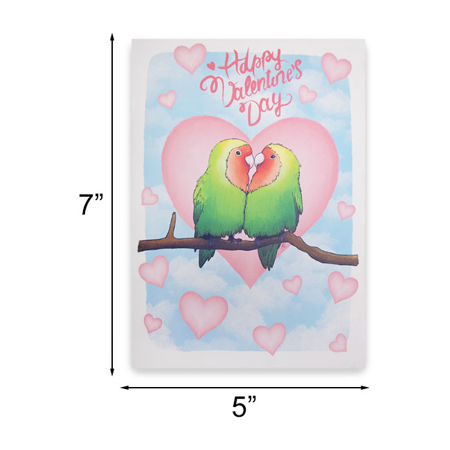 "Lovebirds" Greeting Card by Prime Retreat