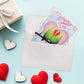 "Lovebirds" Greeting Card by Prime Retreat