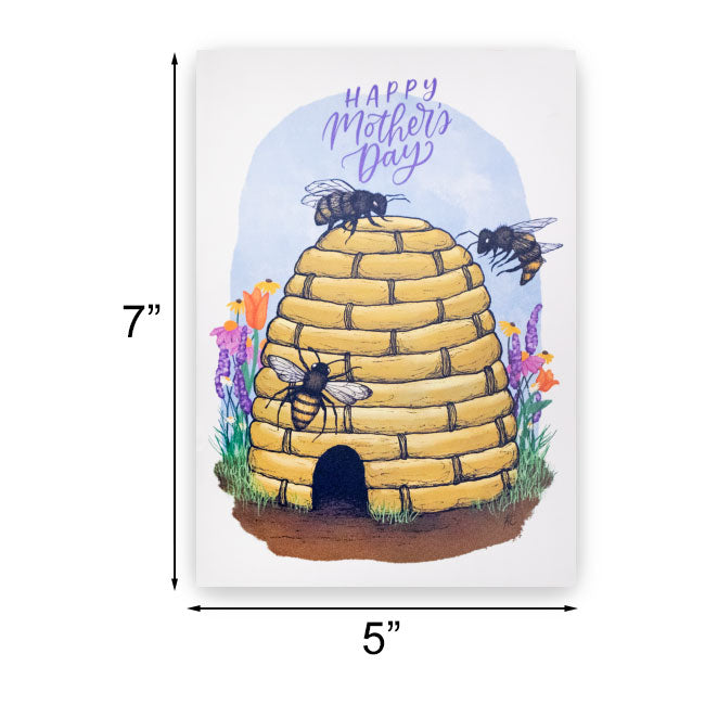 "Queen Bee" Greeting Card by Prime Retreat