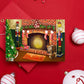 Christmas Fireplace Greeting Card by Prime Retreat