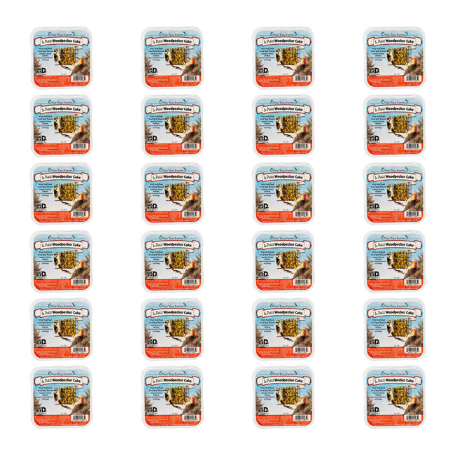 Pine Tree Farms Le Petit Woodpecker Cakes, 9 oz., Pack of 24