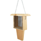 Woodpecker Suet Feeder with Tail Prop
