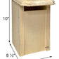 Sparrow-Resistant Eastern Bluebird House