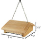Hanging Upside-Down Suet Feeder