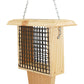 Woodpecker Suet Feeder with Tail Prop